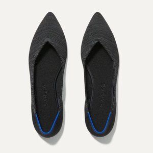 NWT Rothy's "The Point" heathered black 10